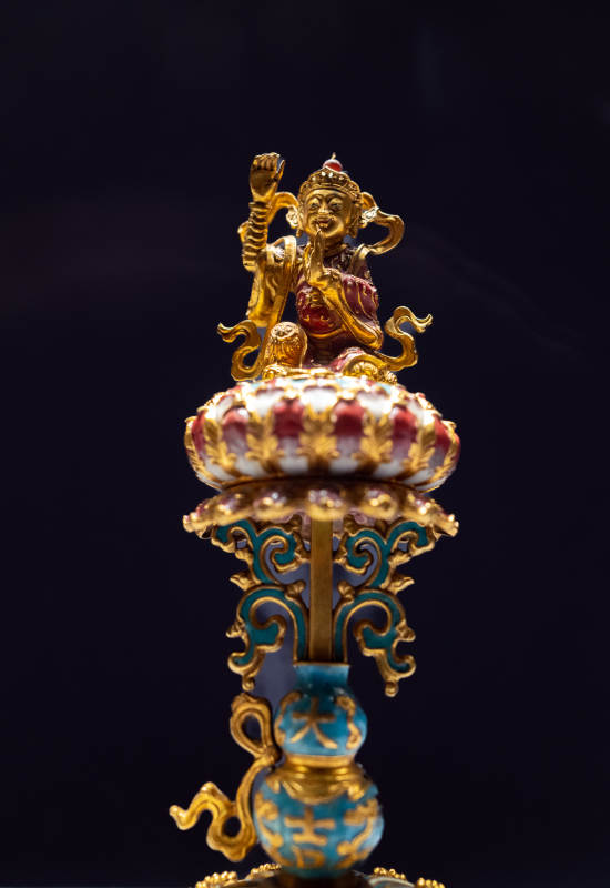 铜掐丝珐琅七珍-将军宝（清代）图片