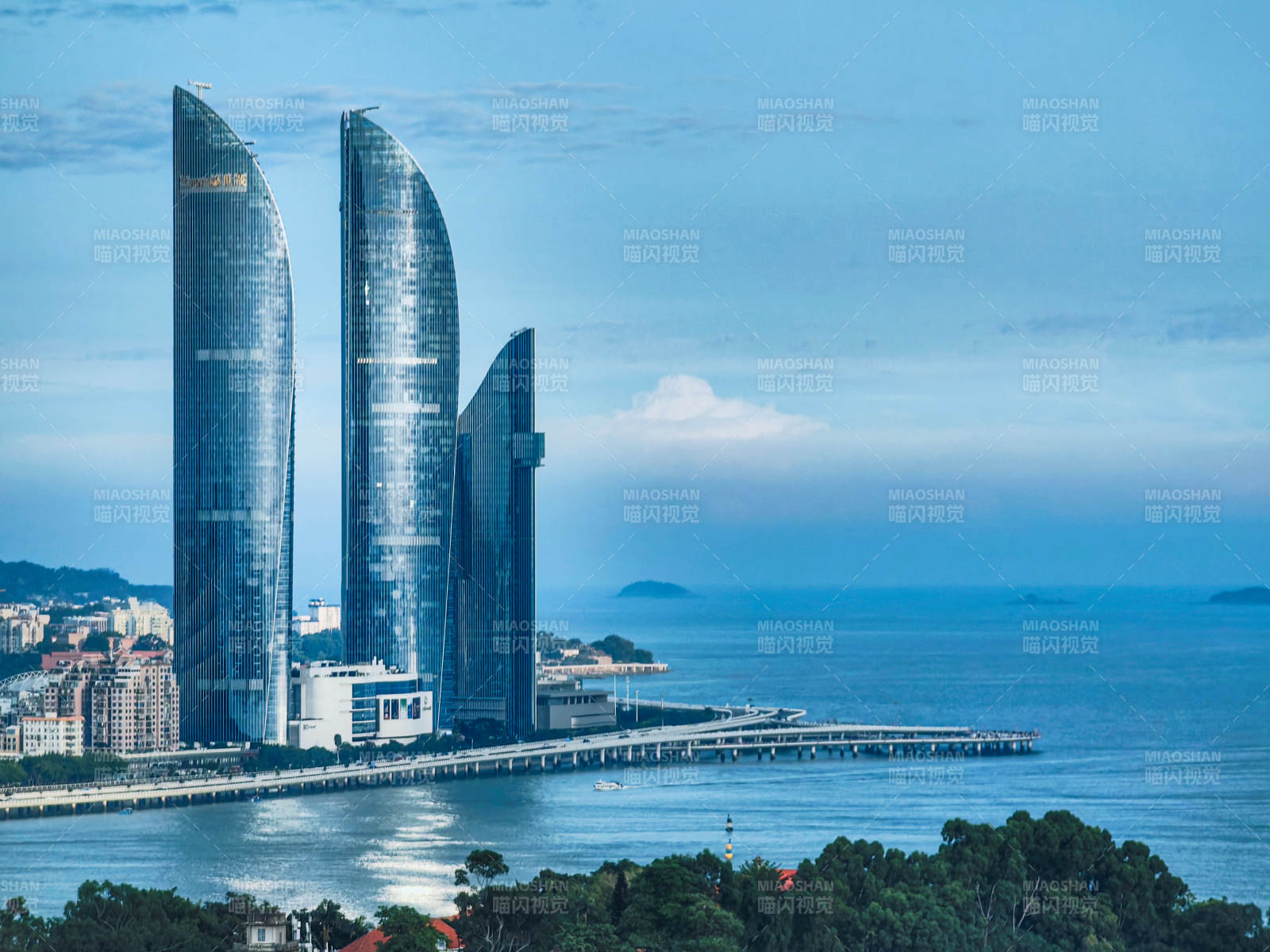 厦门地标建筑群图片