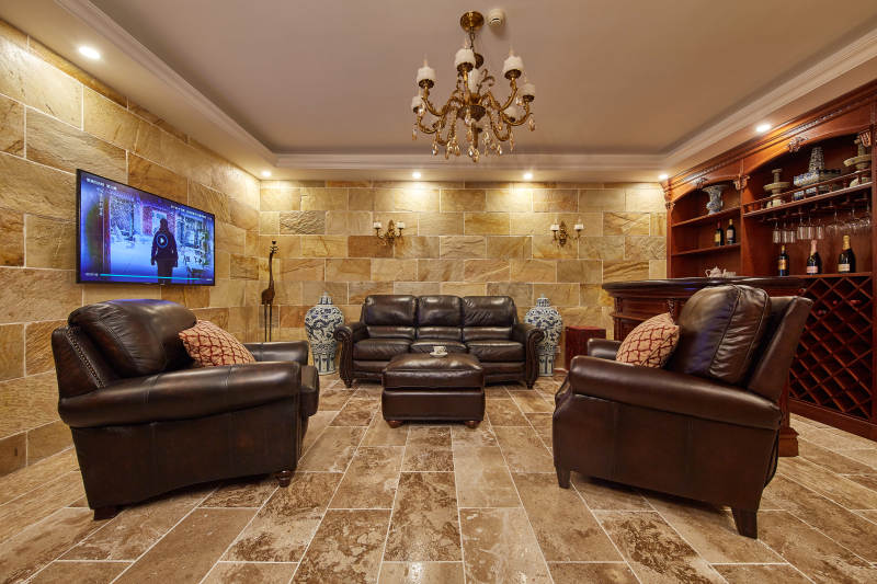 豪华客厅实景图图片