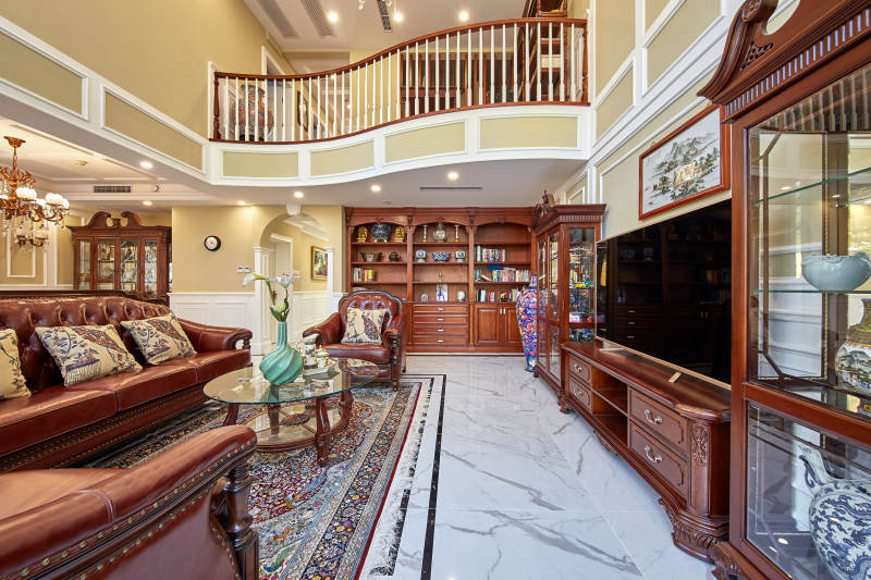 豪华客厅全景图片