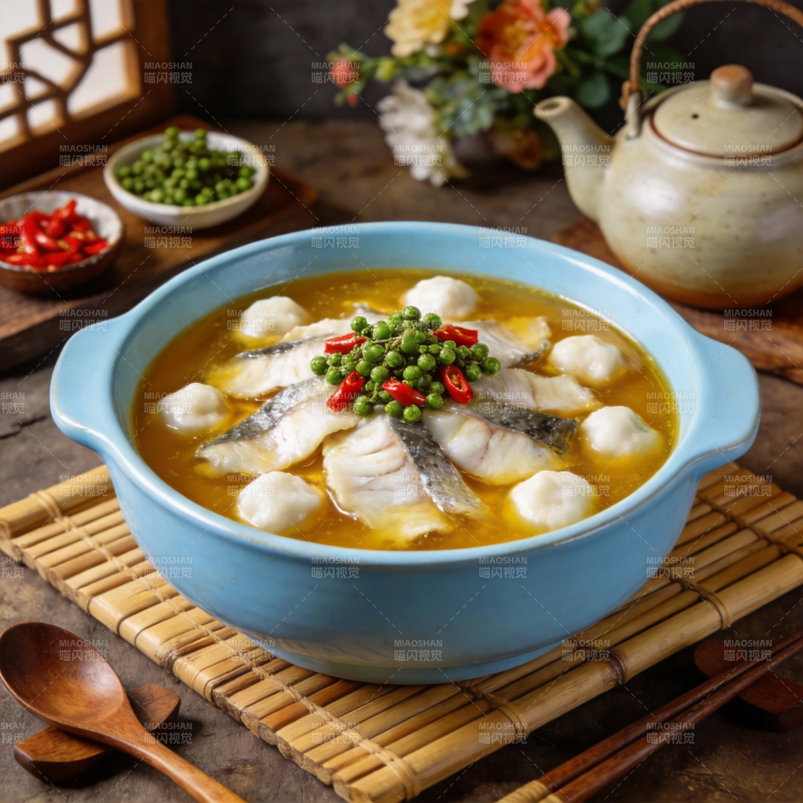 酸汤鱼片图片
