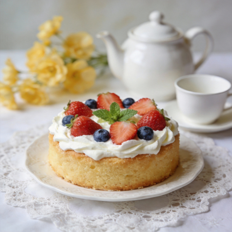 草莓奶油蛋糕图片