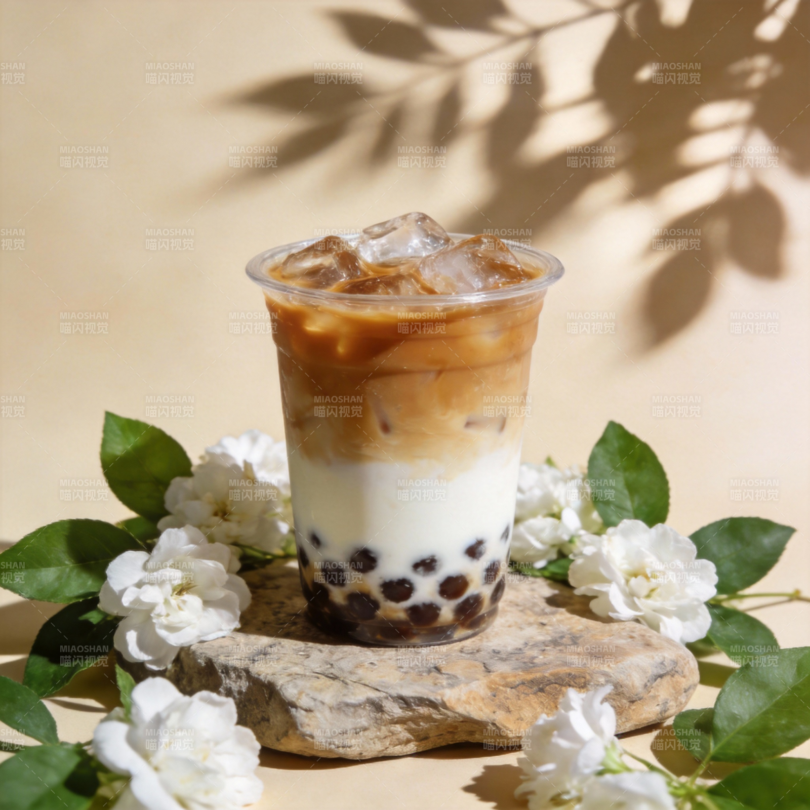 珍珠奶茶 夏日清凉图片