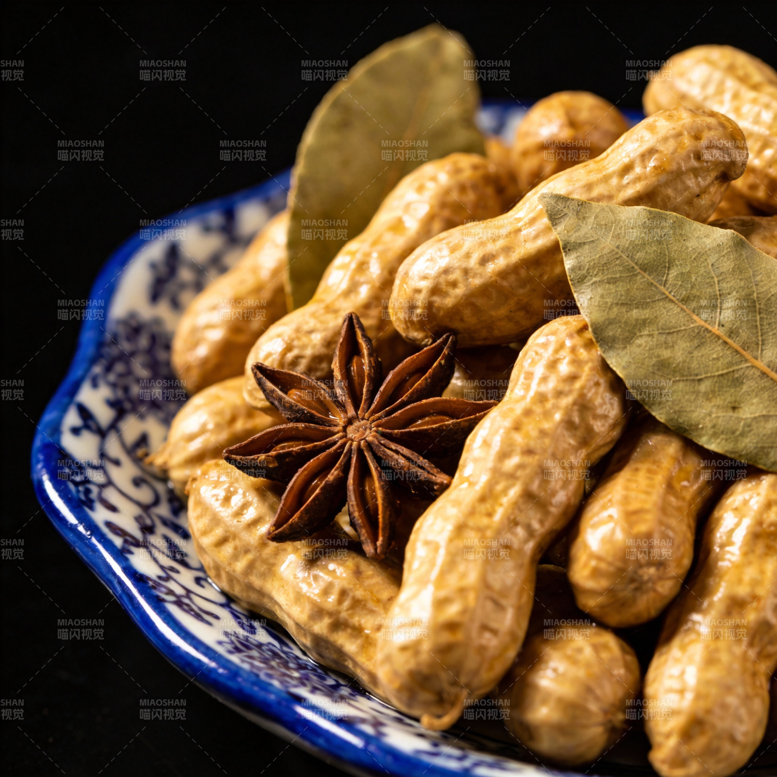 香卤花生配八角图片
