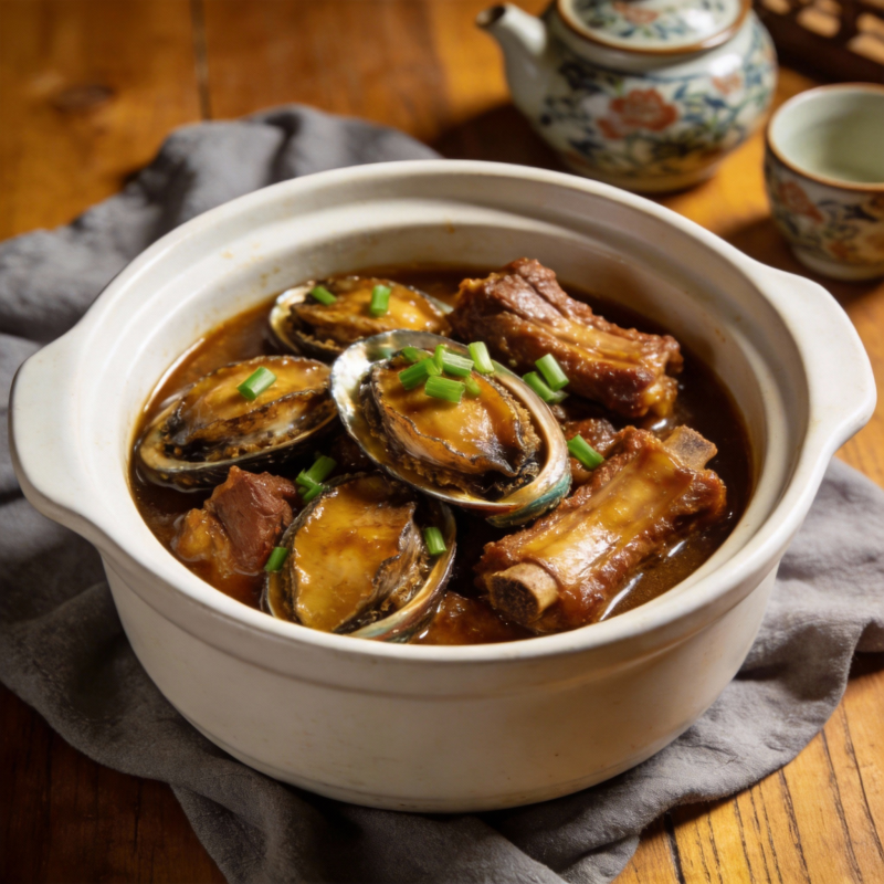 鲍鱼炖排骨图片