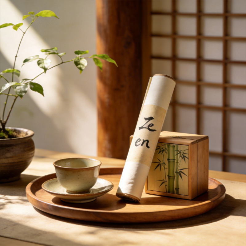 禅意茶道静谧时光图片