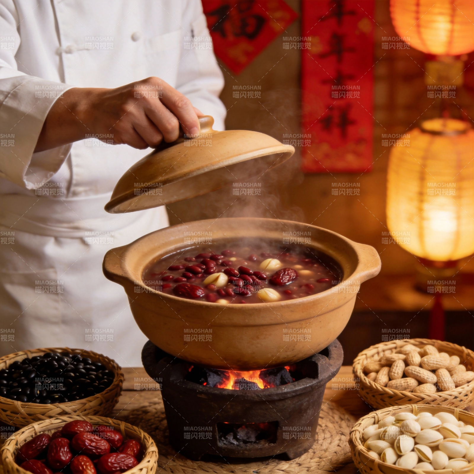 暖锅飘香迎新春图片