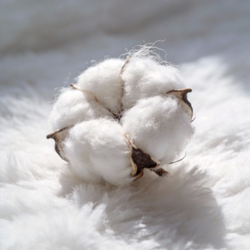 棉花绽放图片