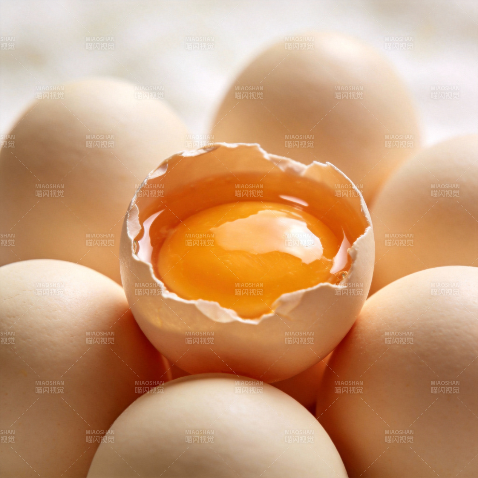 蛋黄鲜亮诱人图片