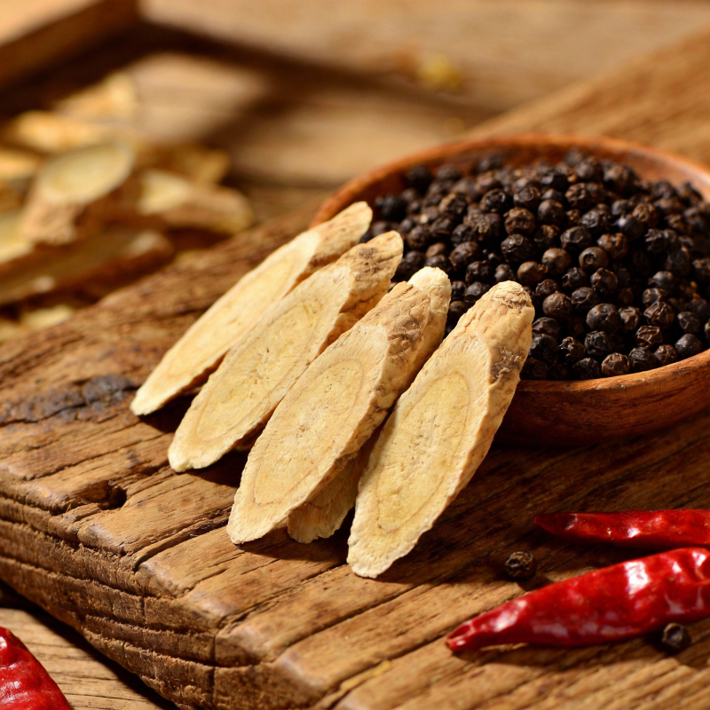 香料组合特写图片