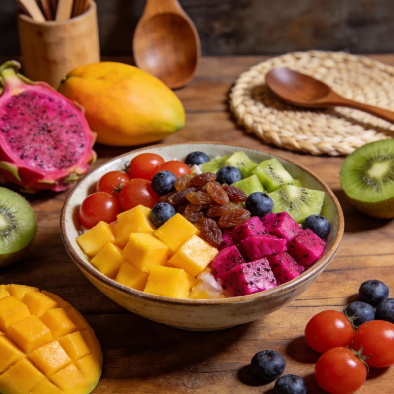 缤纷水果拼盘图片