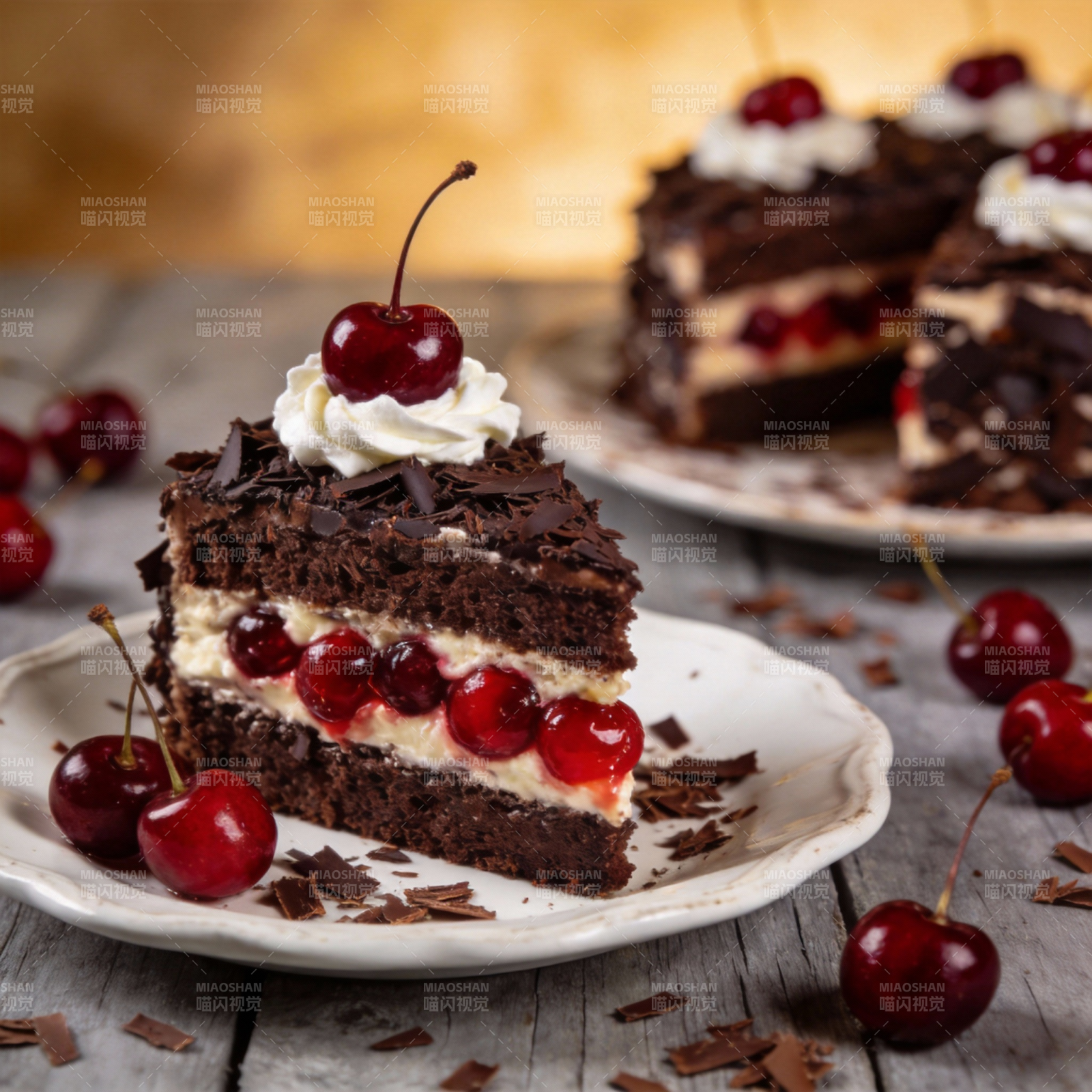 黑森林蛋糕图片