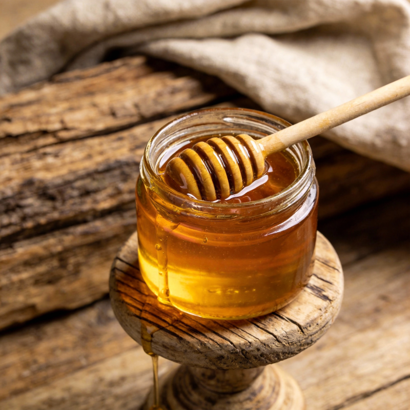 蜂蜜流淌的瞬间图片