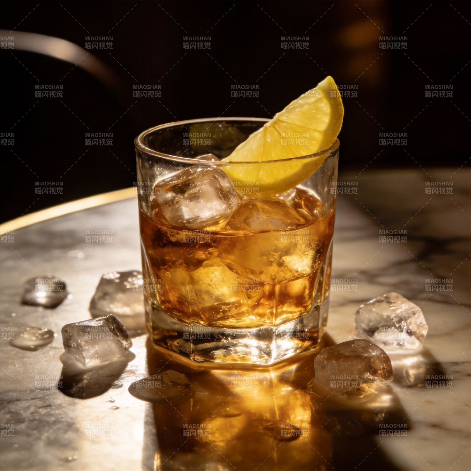 琥珀鸡尾酒图片
