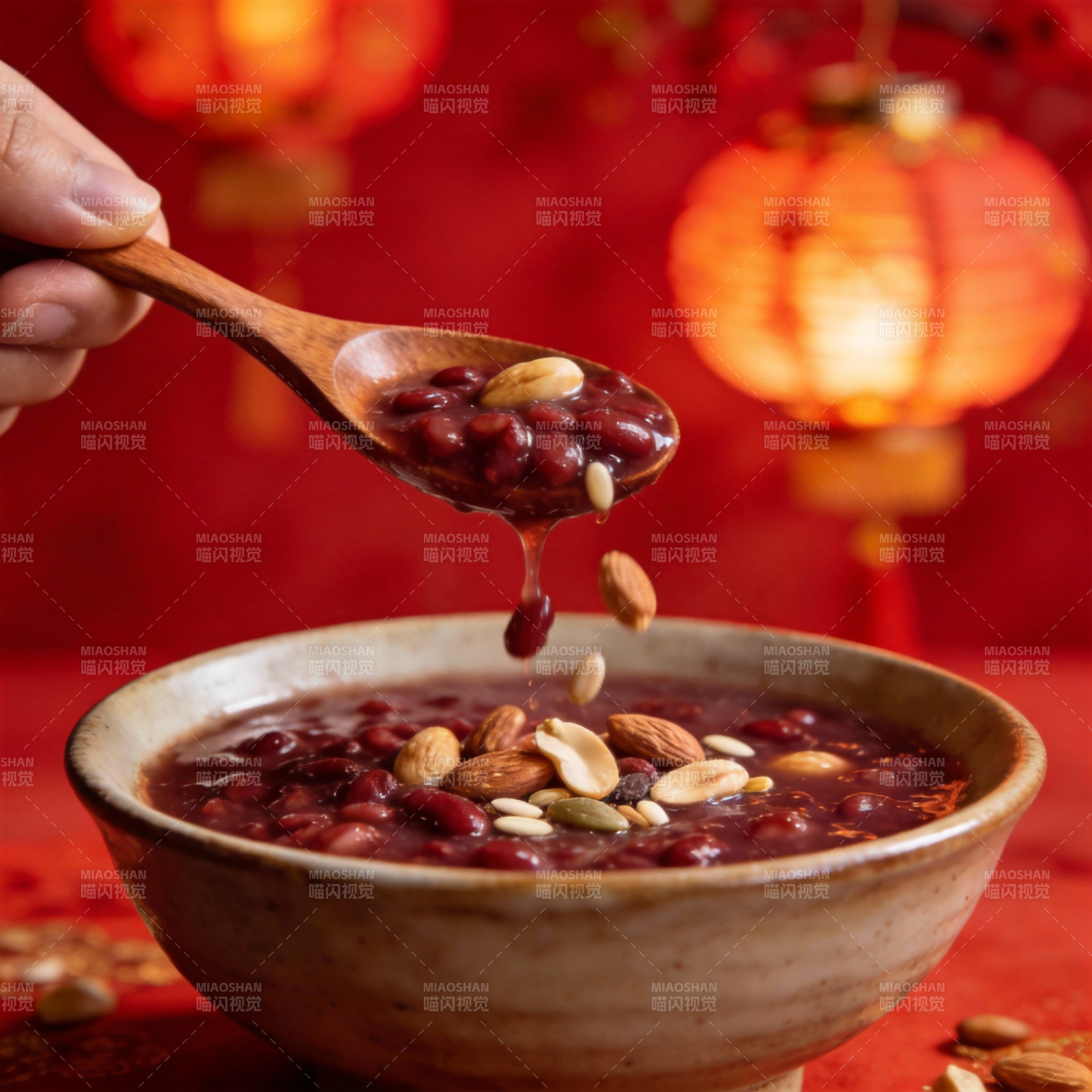 腊八粥飘香图片