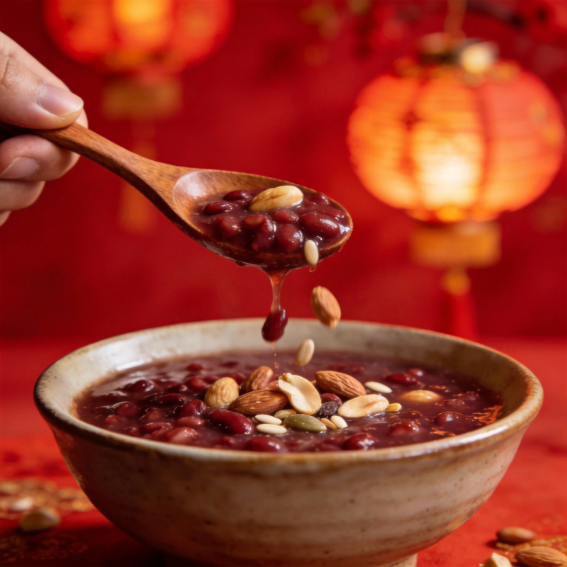 腊八粥飘香图片