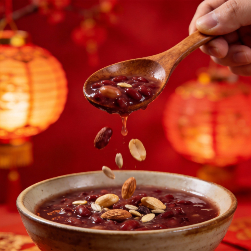 腊八粥飘香图片