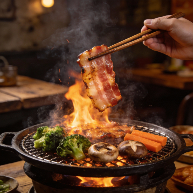 烤肉盛宴 美味扑鼻图片