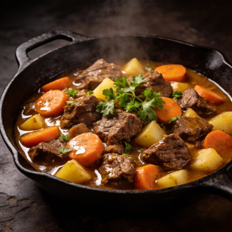 炖牛肉胡萝卜土豆图片