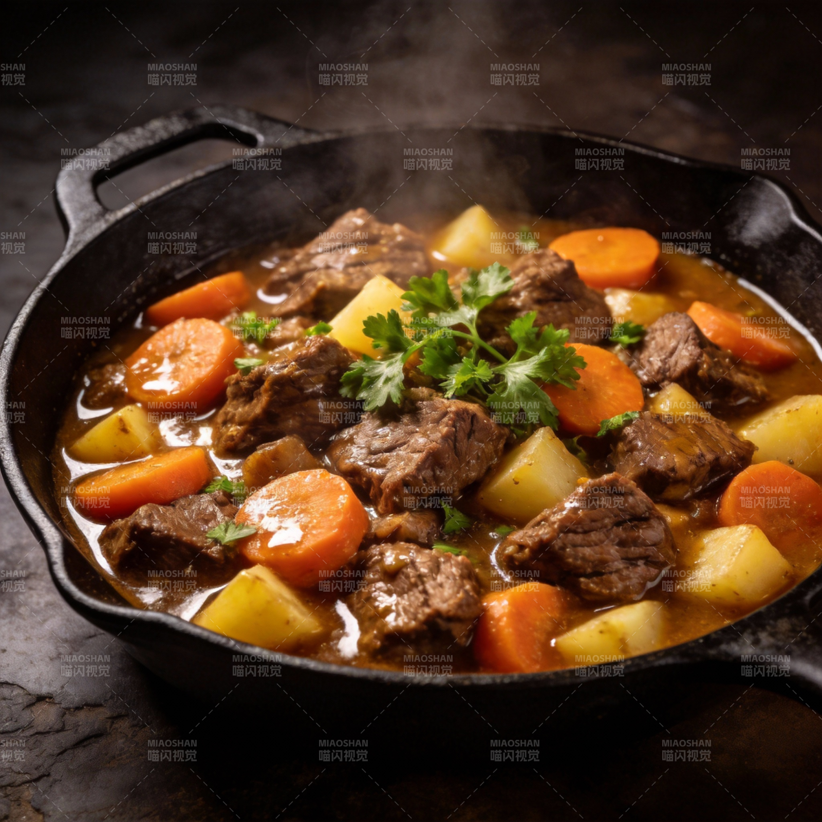 炖牛肉胡萝卜土豆图片