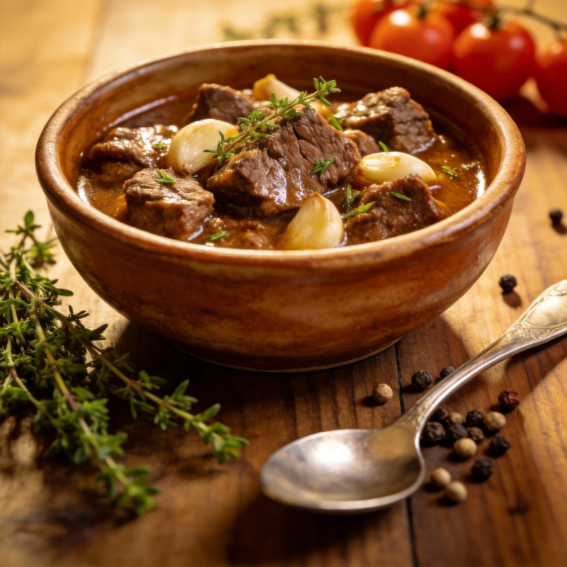 牛肉炖菜香浓诱人图片