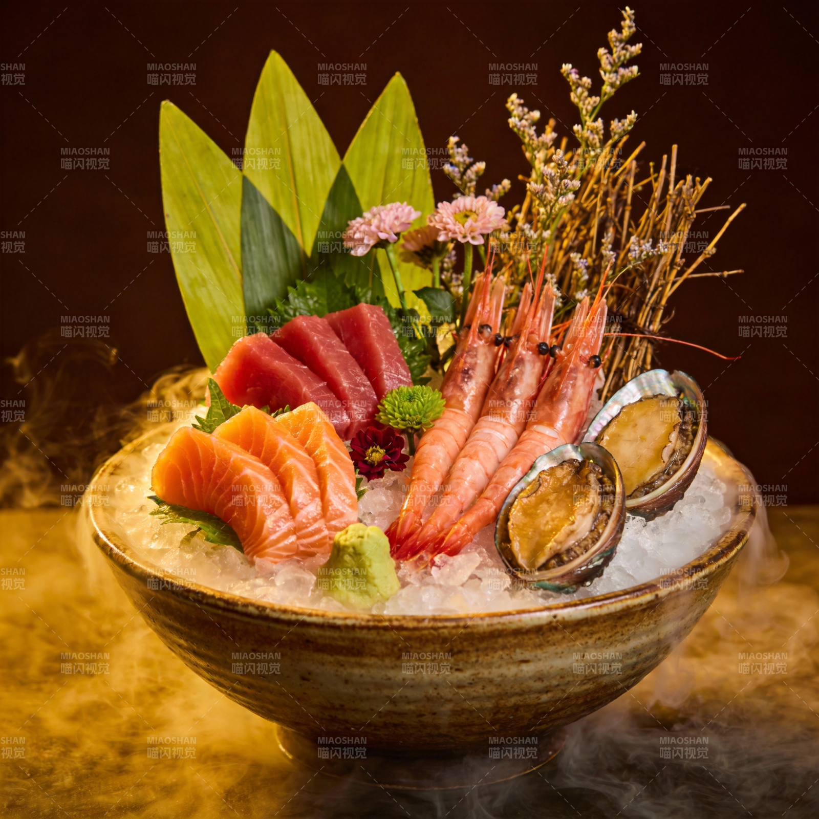 冰镇海鲜拼盘图片