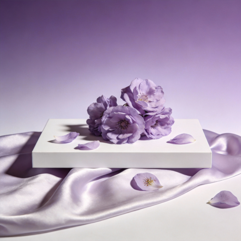 紫花静谧之美图片