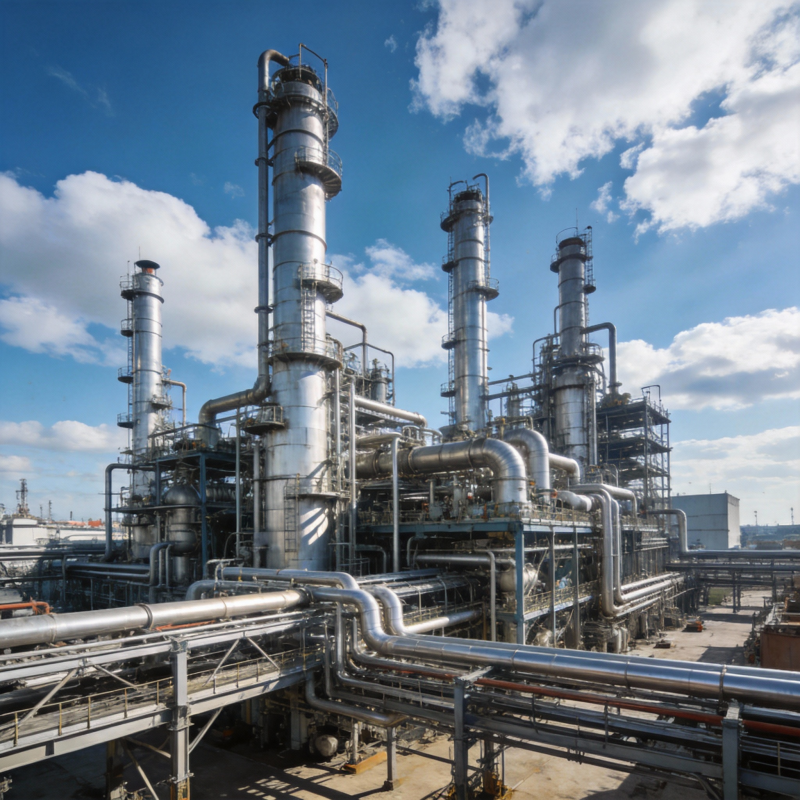 工业厂区全景图片