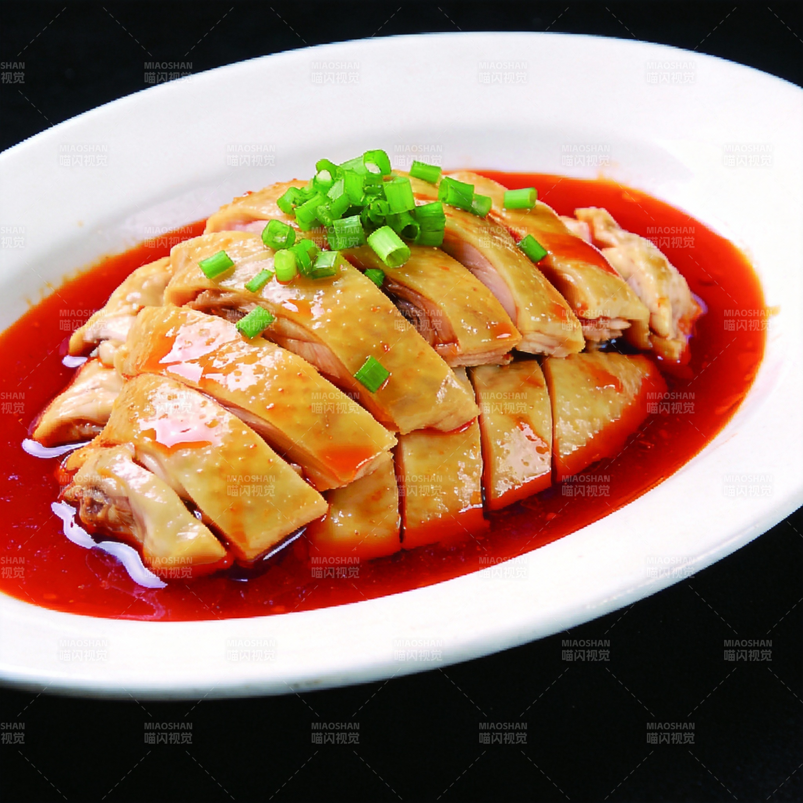 红油口水鸡图片