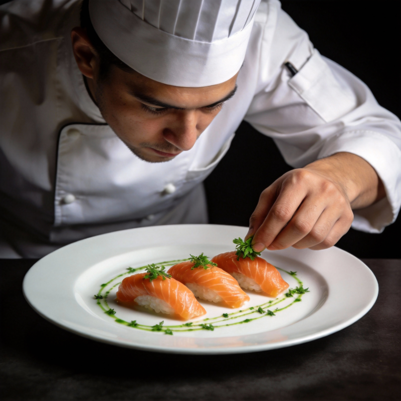 匠心料理 精致呈现图片