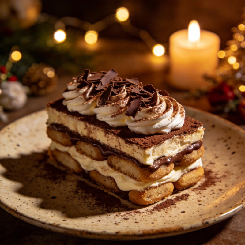 圣诞提拉米苏图片