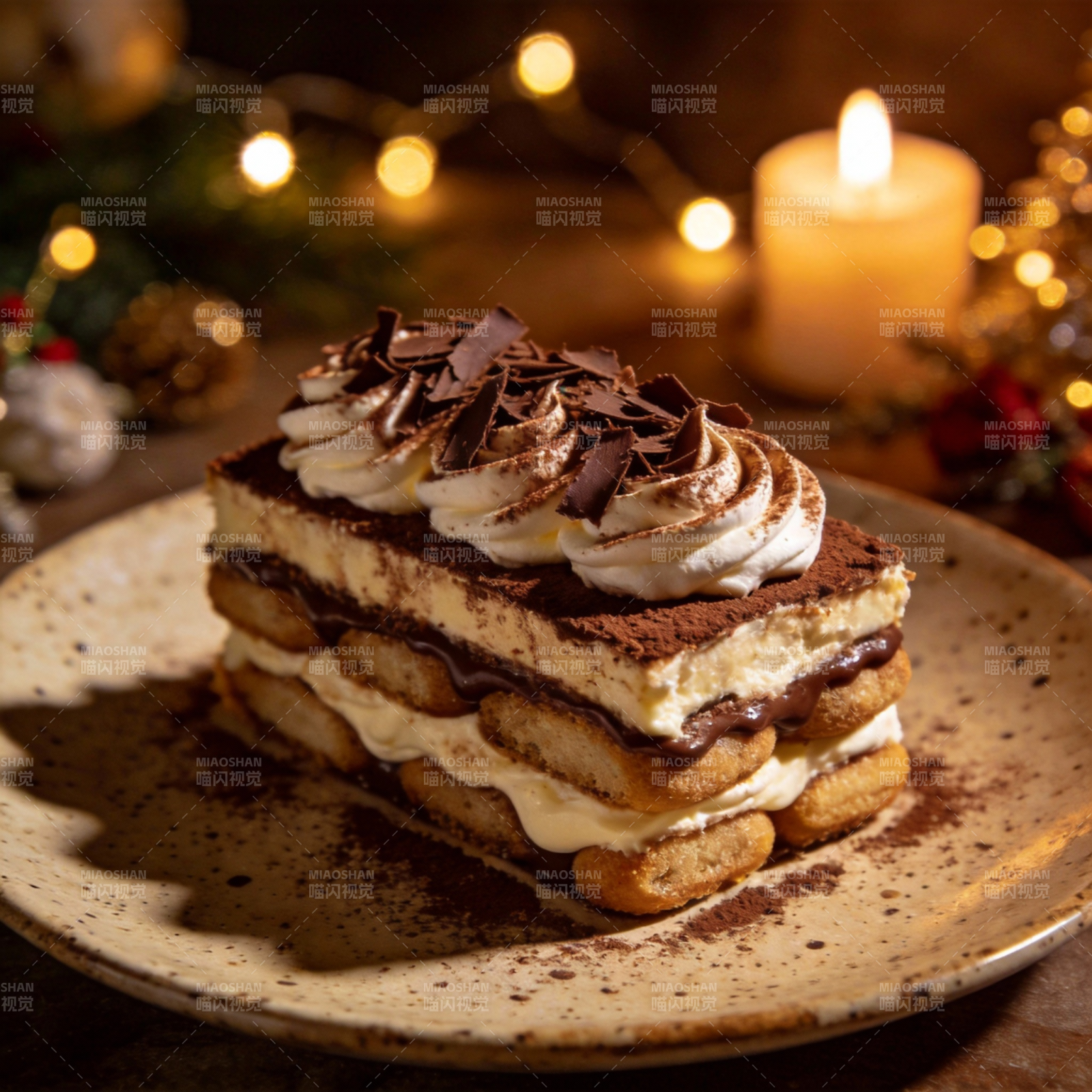 圣诞提拉米苏图片