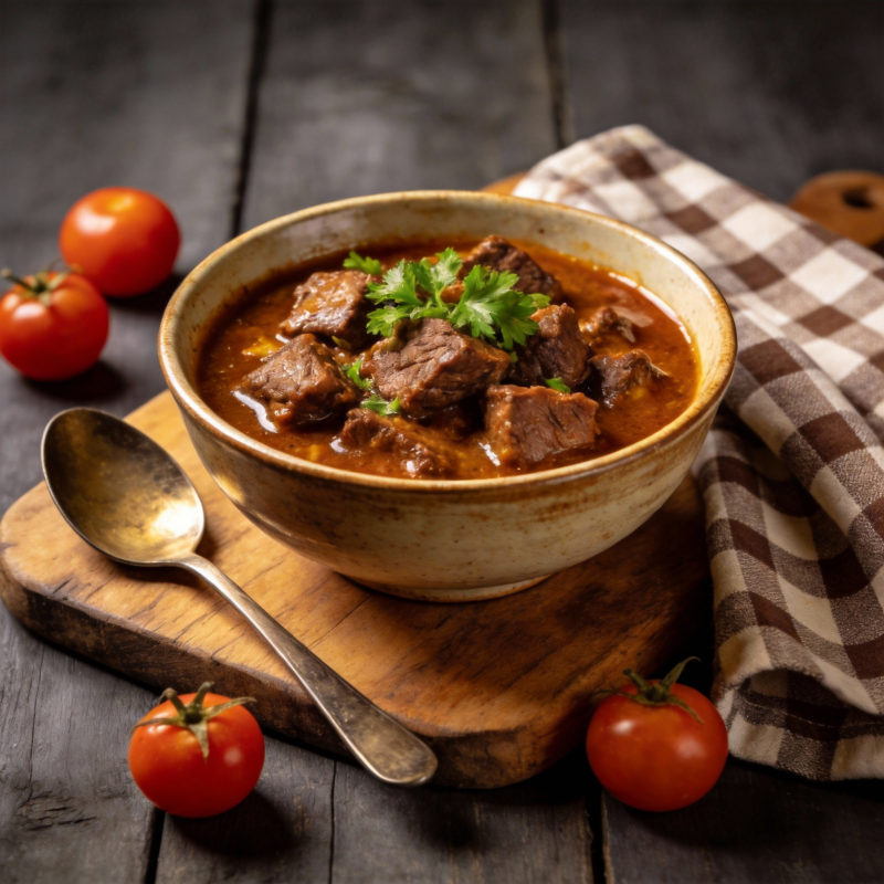 番茄牛肉炖菜图片