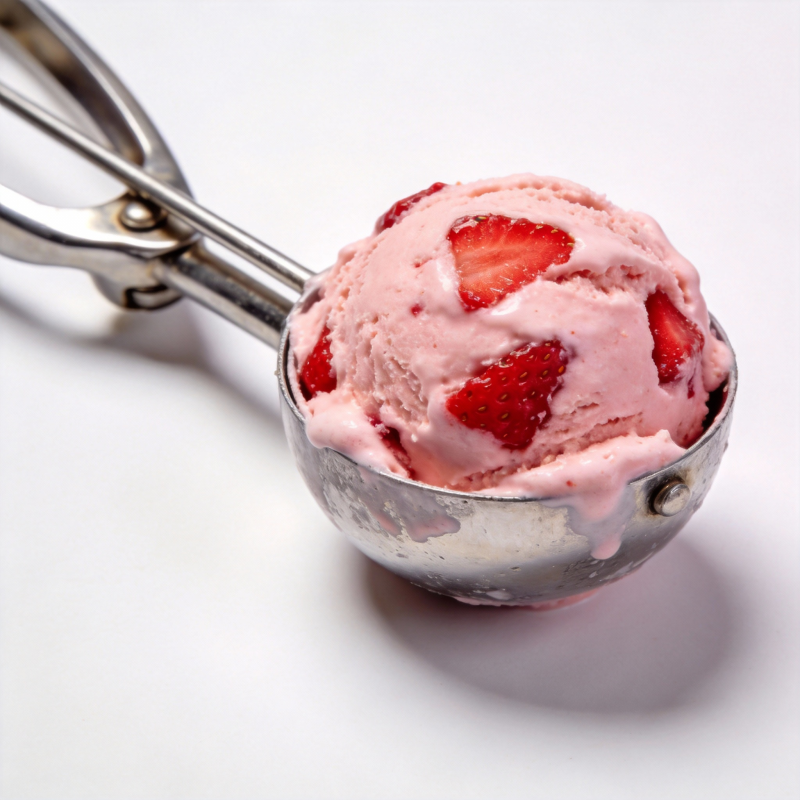 草莓冰淇淋图片