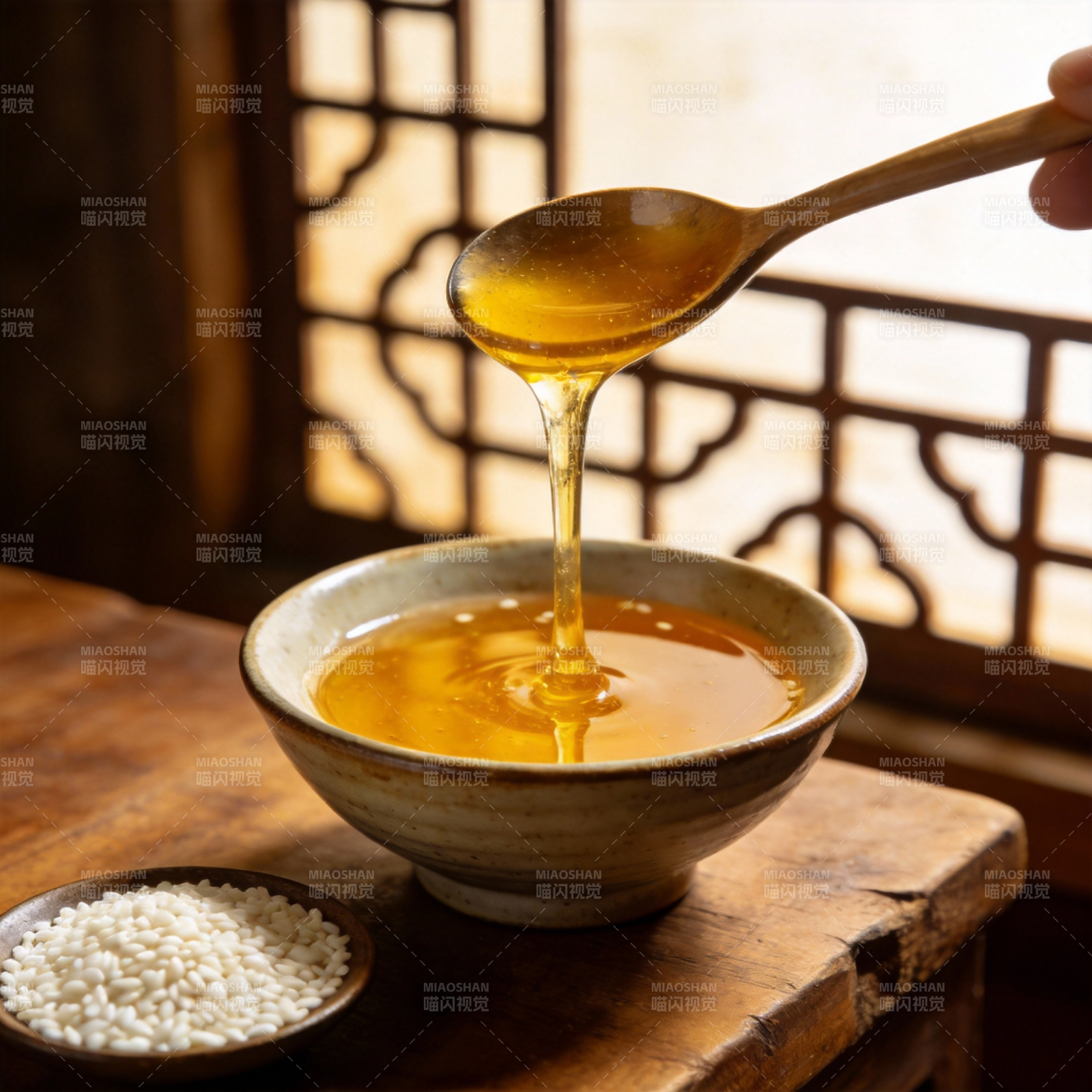 蜜滴瓷碗 古韵悠然图片