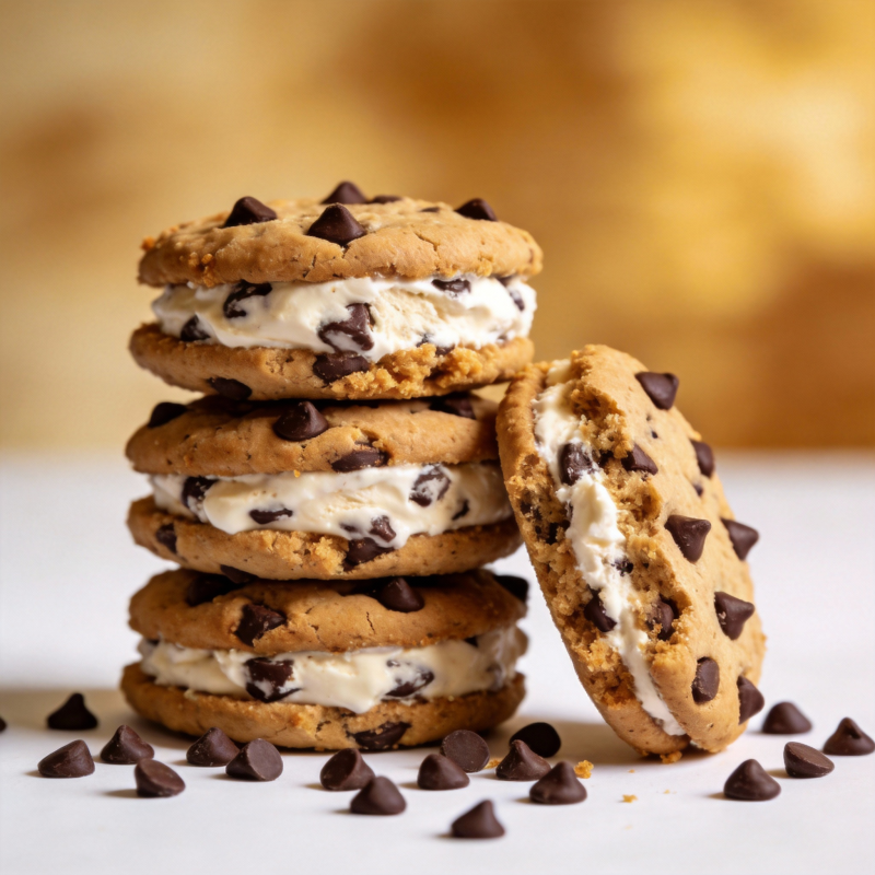 巧克力夹心饼干图片