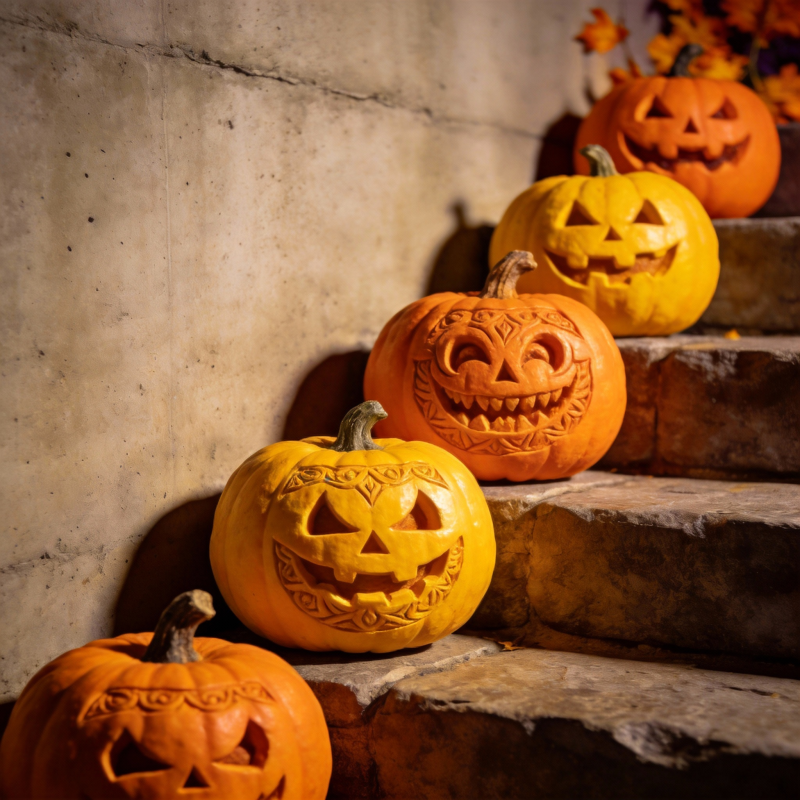 万圣节南瓜灯图片