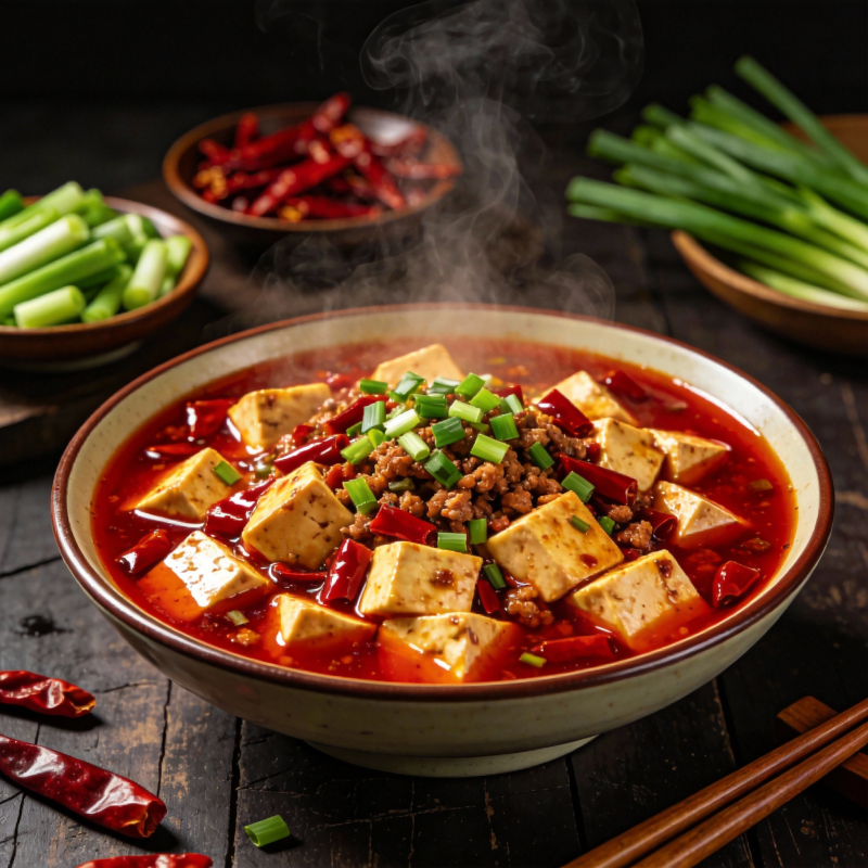 麻辣豆腐煲图片