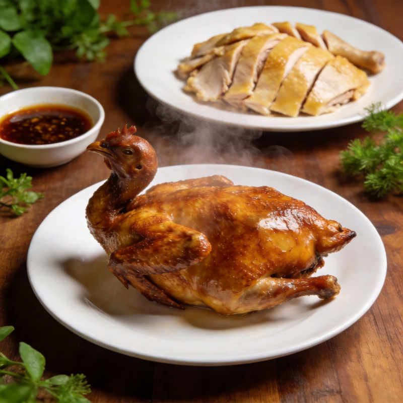 香烤全鸡 美味诱人图片