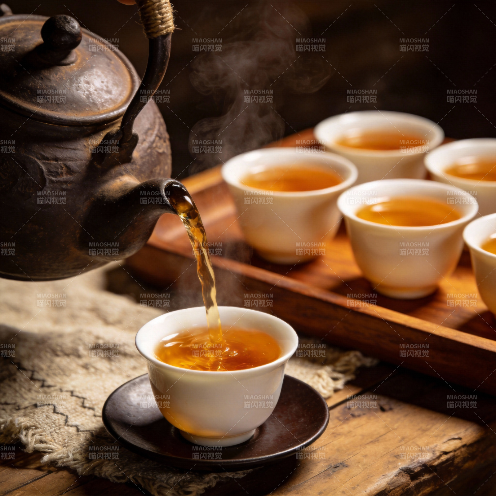 茶香四溢 暖意融融图片