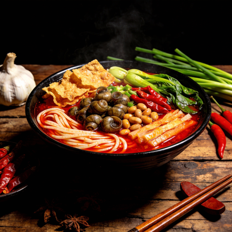 麻辣螺蛳粉图片