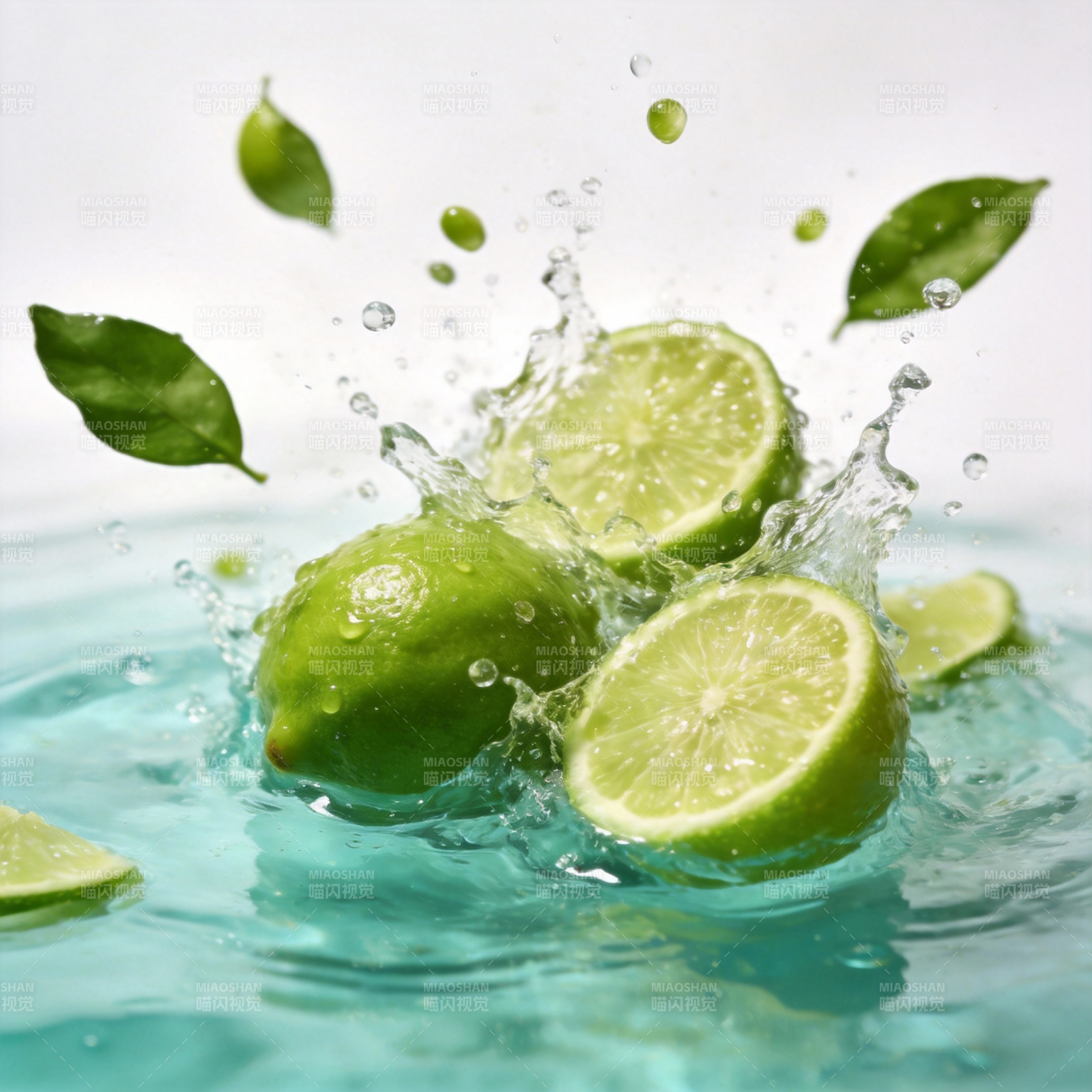 青柠入水 清新四溢图片