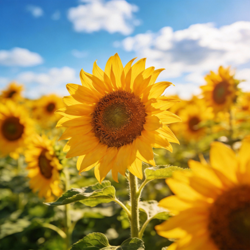 向日葵花海图片