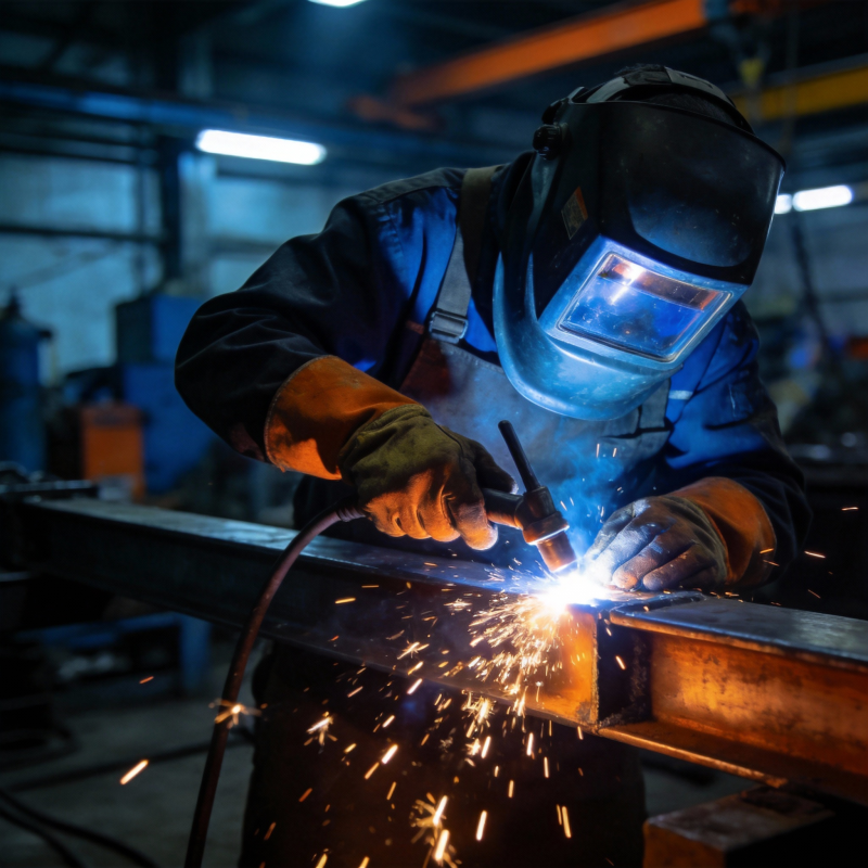 焊工作业现场图片