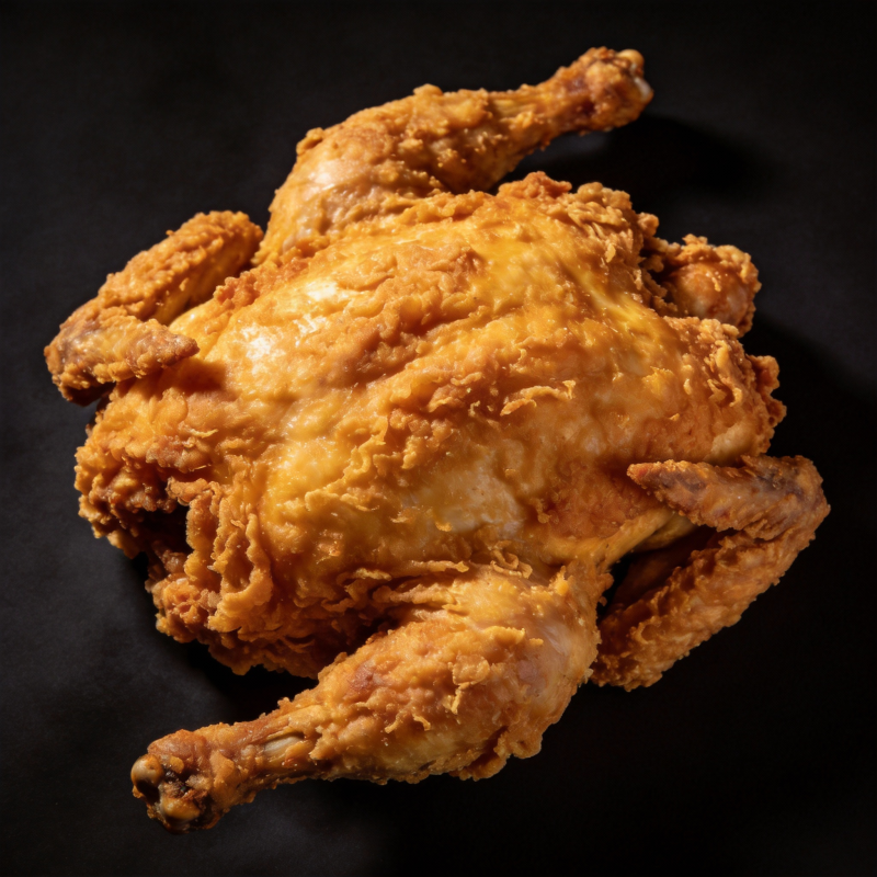 金黄炸鸡 酥脆诱人图片