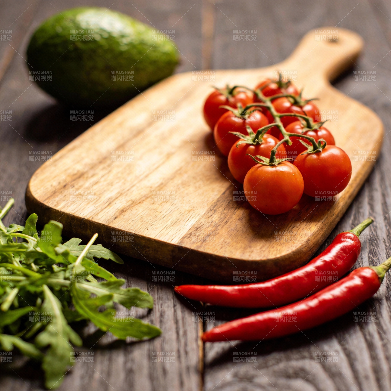 新鲜食材拼盘图片