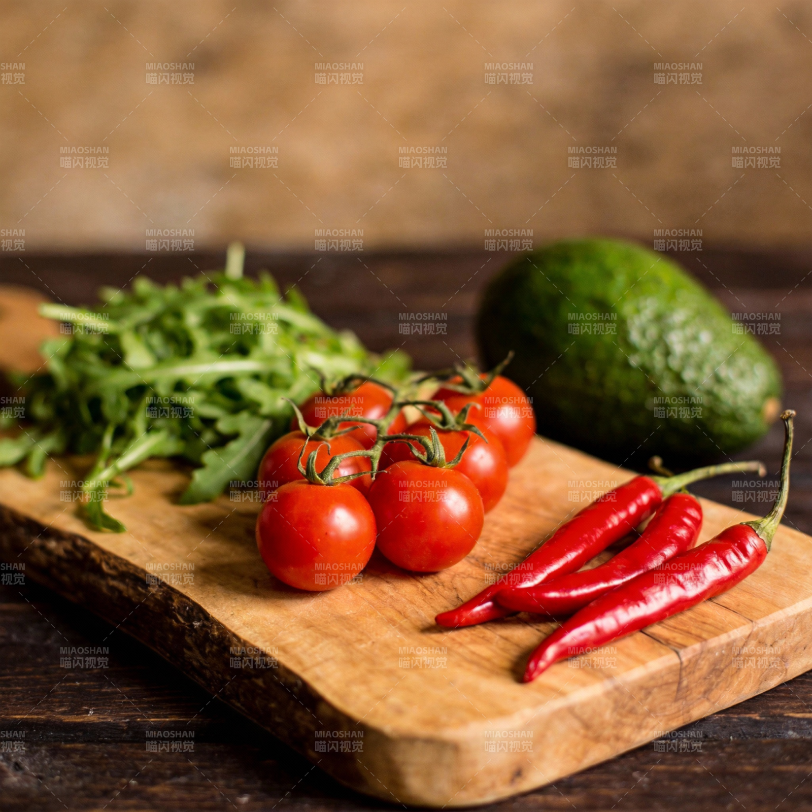 新鲜食材拼盘图片