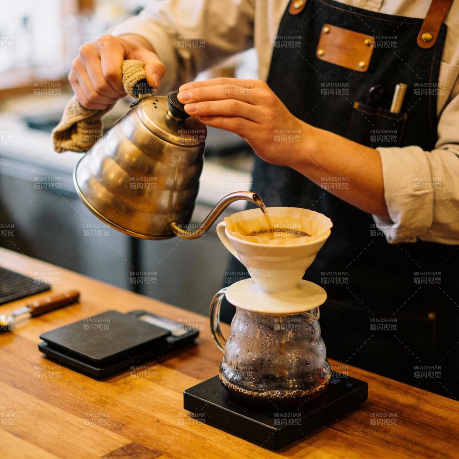 手冲咖啡艺术图片