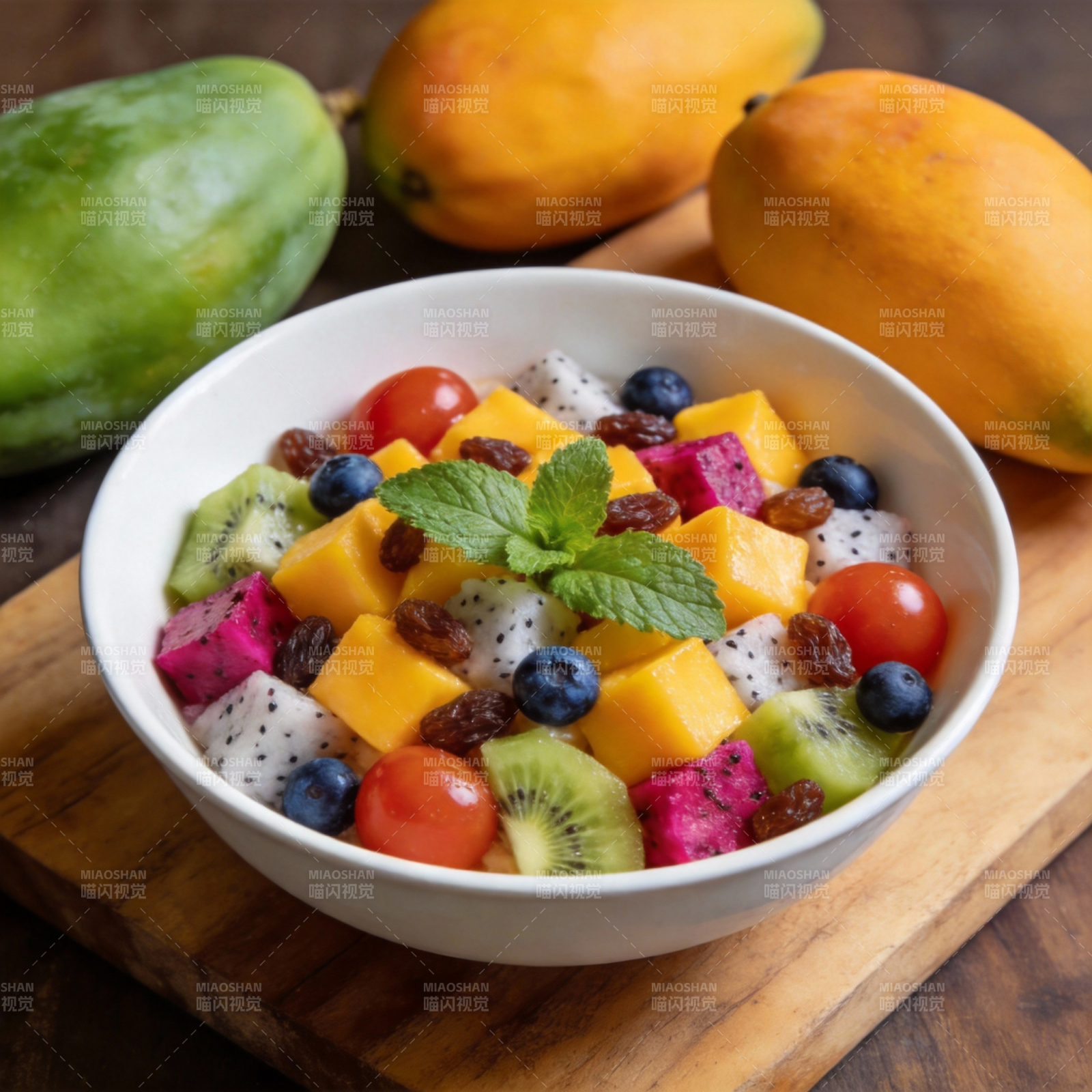 缤纷水果沙拉图片