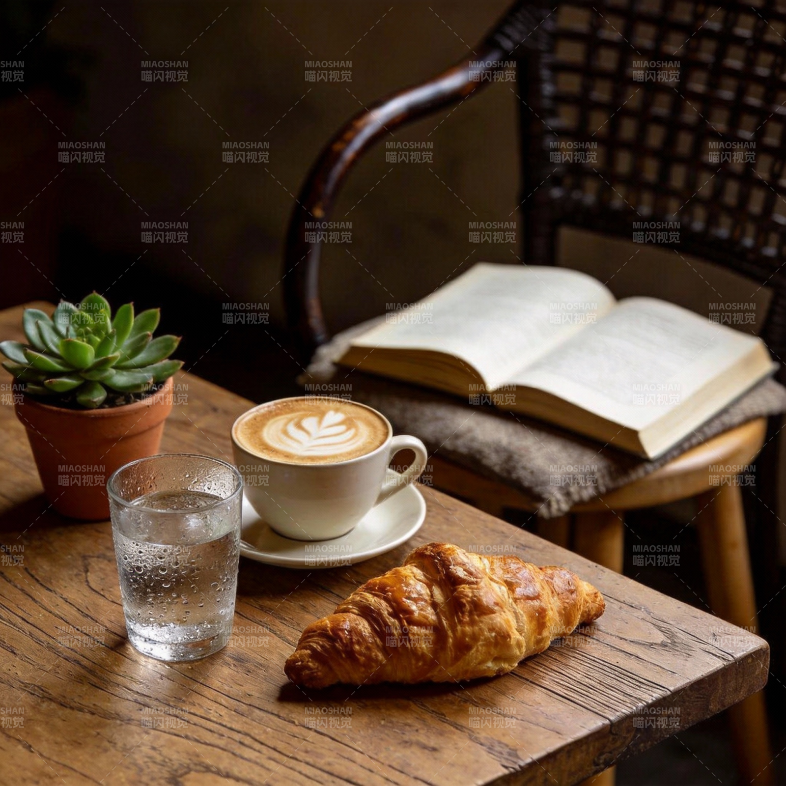 咖啡与书的静谧时光图片